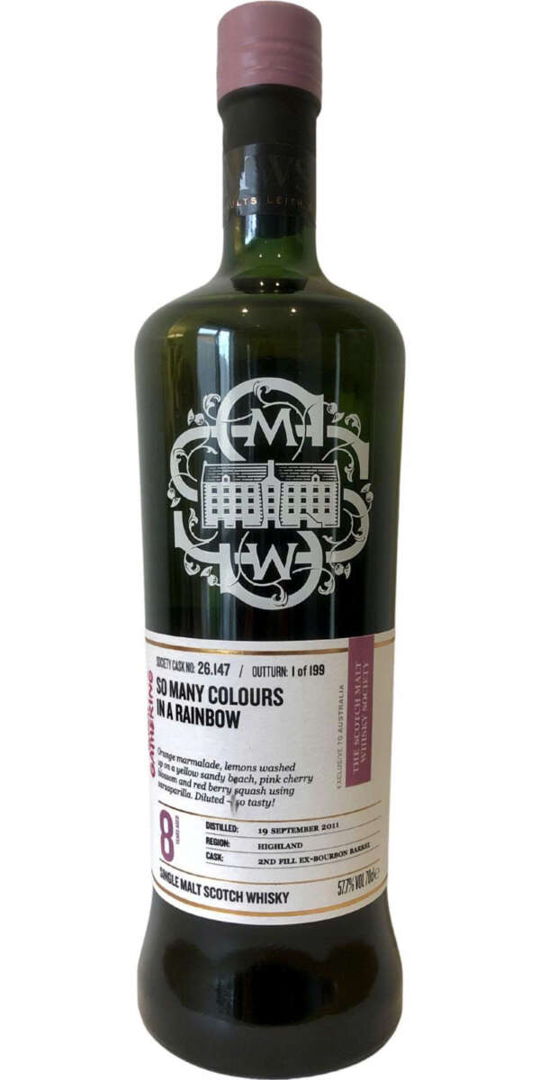 SMWS So Many Colours in a Rainbow 26.147